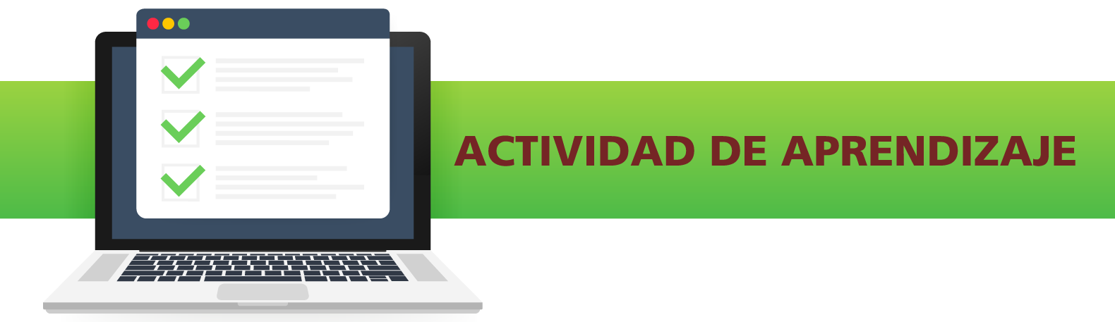 Actividades de aprendizaje